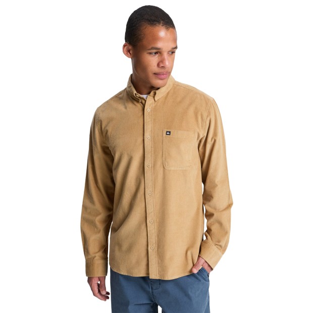 Quiksilver Camisa Smoke Trail Khaki