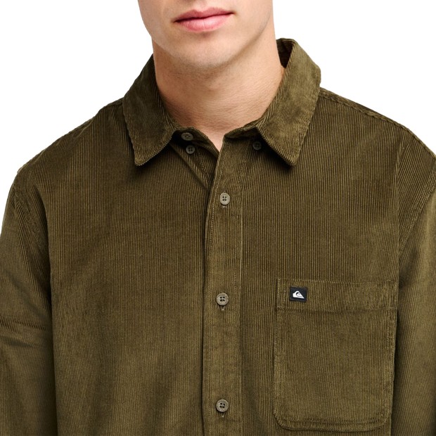 Quiksilver Camisa Smoke Trail Grape Leaf