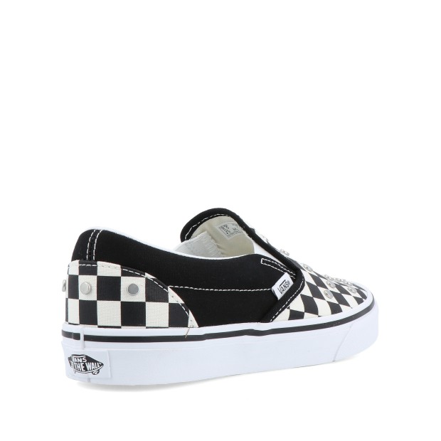 Vans Classic Slip-on Checkerboard Studs Black