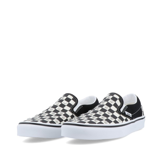 Vans Classic Slip-on Checkerboard Studs Black