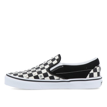 Vans Classic Slip-on Checkerboard Studs Black Vans Classic Slip-on Checkerboard Studs Black