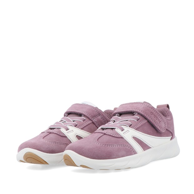 Geox J Foot-run Old Rose/white