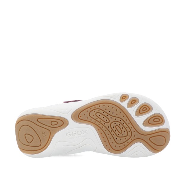 Geox J Foot-run Old Rose/white