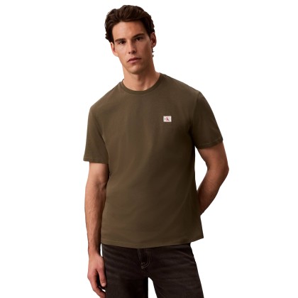 Calvin Klein T-shirt Classic 30s Heritage Olive Night Calvin Klein T-shirt Classic 30s Heritage Olive Night