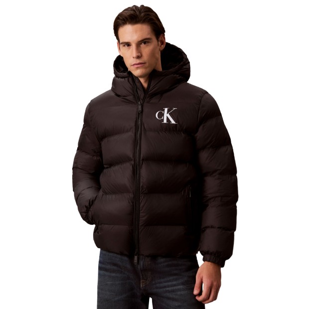 Calvin Klein Casaco Nylon Padded Black