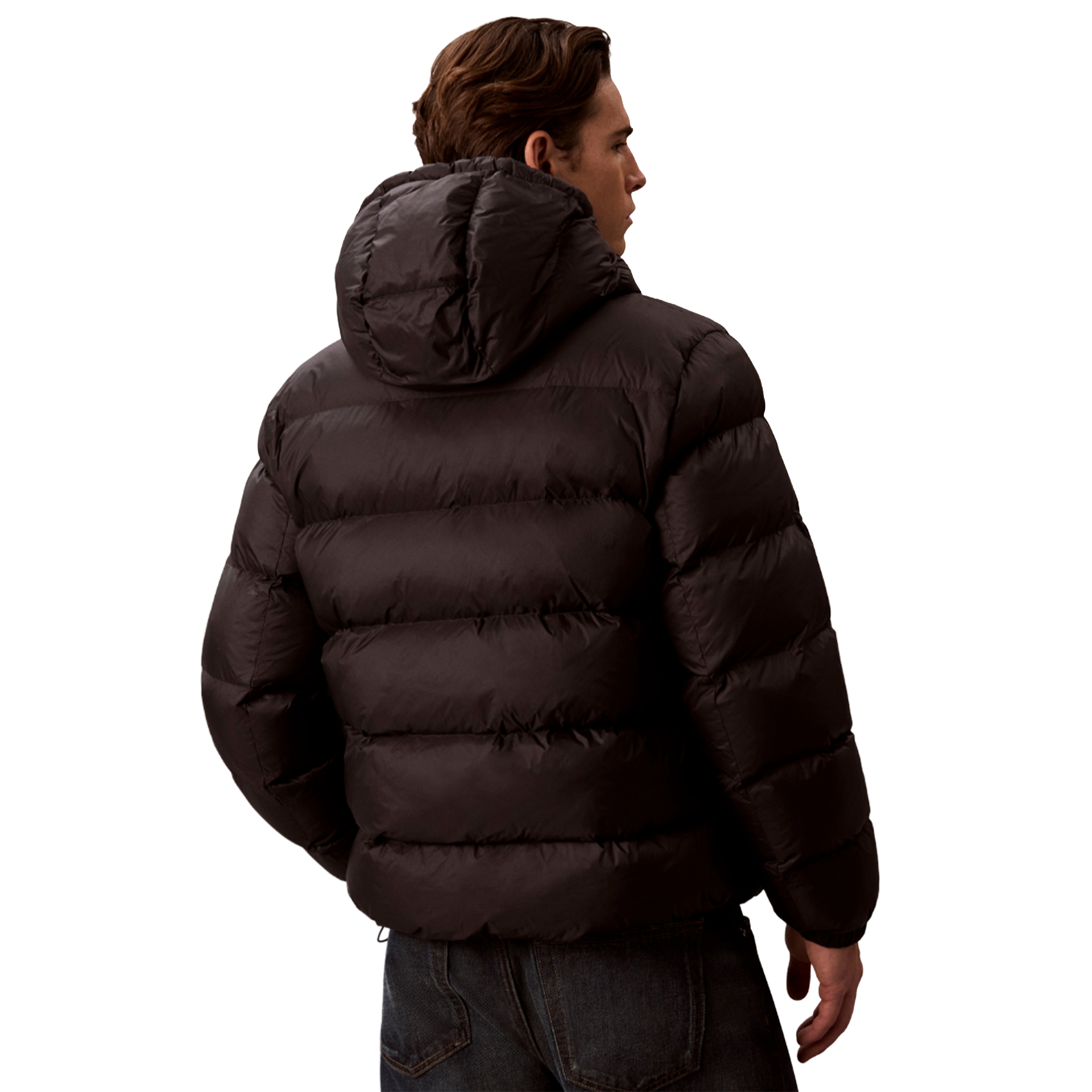Calvin Klein Casaco Nylon Padded Black