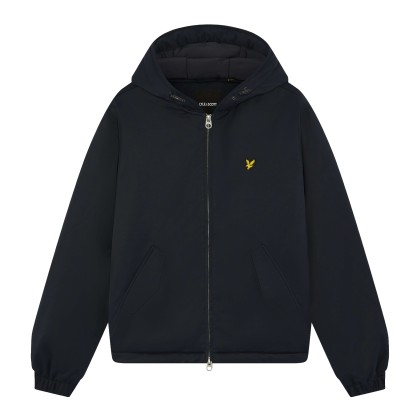 Lyle&Scott Casaco Padded Zip Through Dark Navy Lyle&Scott Casaco Padded Zip Through Dark Navy