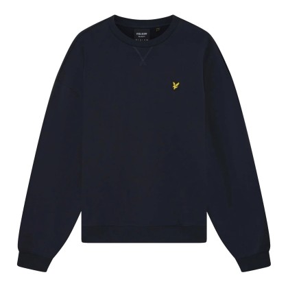 Lyle&Scott Sweat Heavyweight Loopback Crewneck Dark Navy Lyle&Scott Sweat Heavyweight Loopback Crewneck Dark Navy