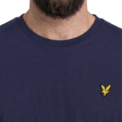 Lyle&Scott T-shirt Plain Navy Lyle&Scott T-shirt Plain Navy