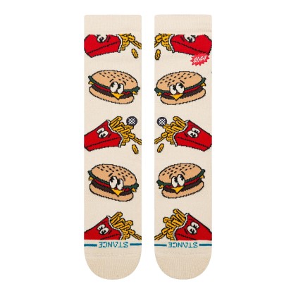 Stance Combo Meal Crew Tan Stance Combo Meal Crew Tan