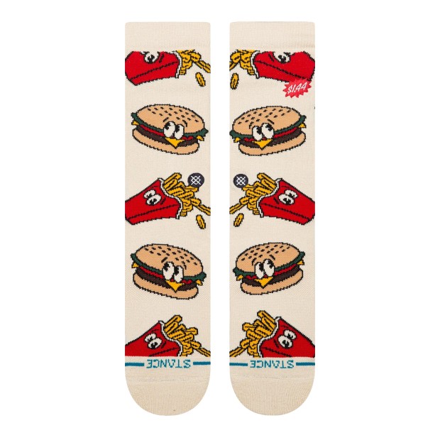 Stance Combo Meal Crew Tan