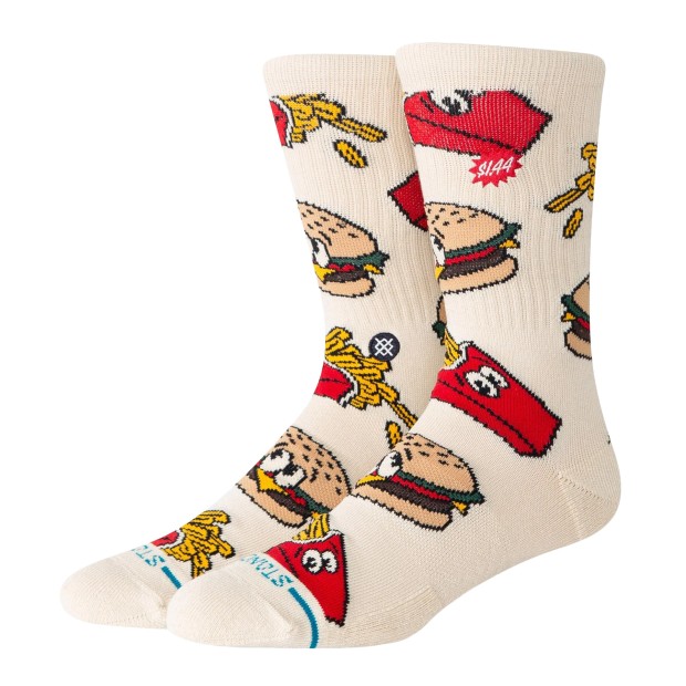 Stance Combo Meal Crew Tan