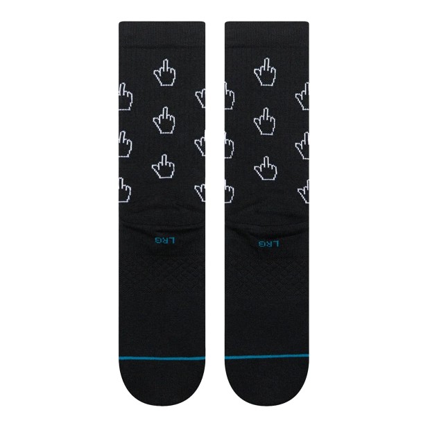 Stance Cursor Crew Black