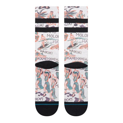 Stance Lei Lei Crew Grey Stance Lei Lei Crew Grey