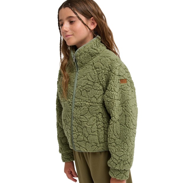 Roxy Casaco Blurry Cloud Rg Oil Green Outline Mo
