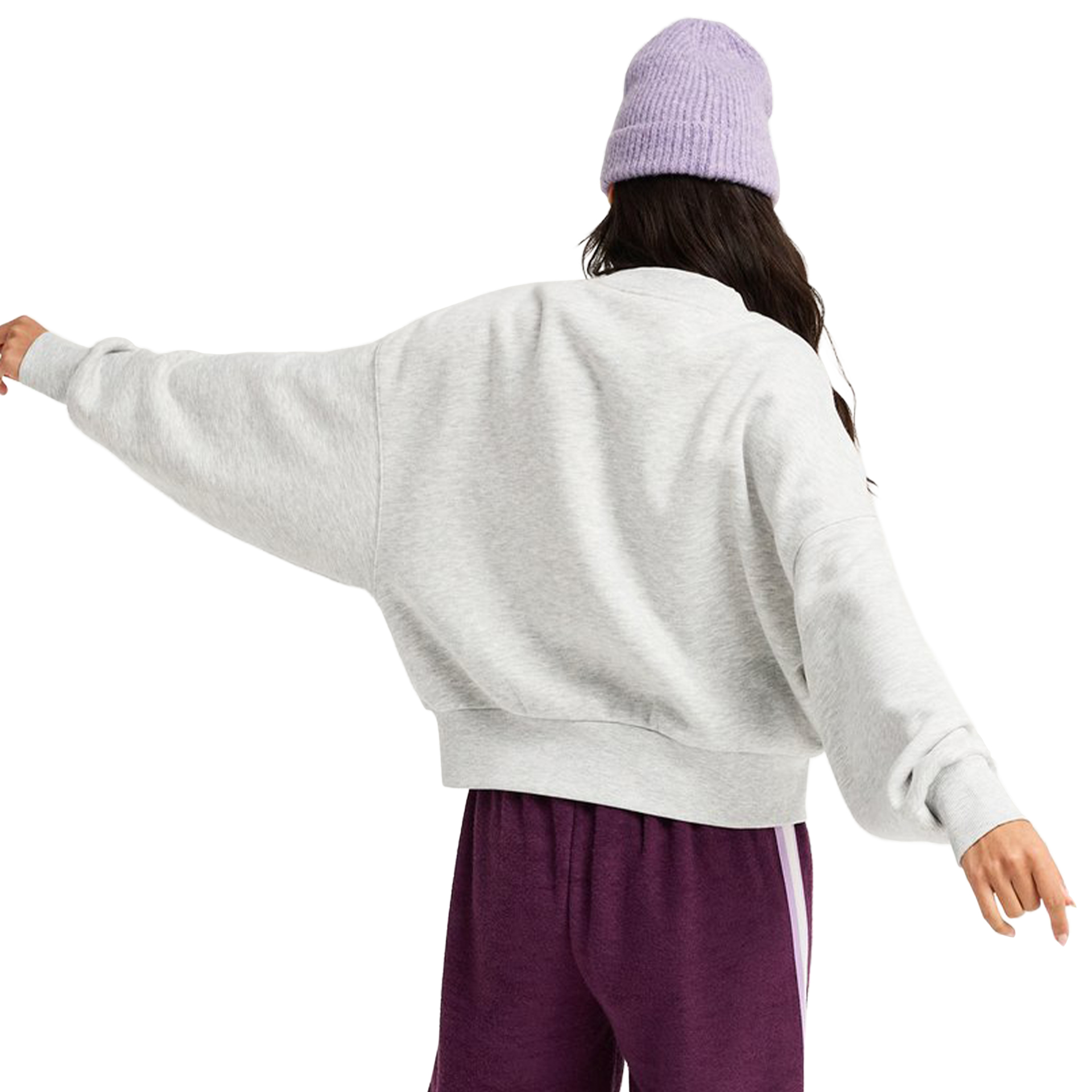 Roxy Sweat Solar Rush Light Grey Heather
