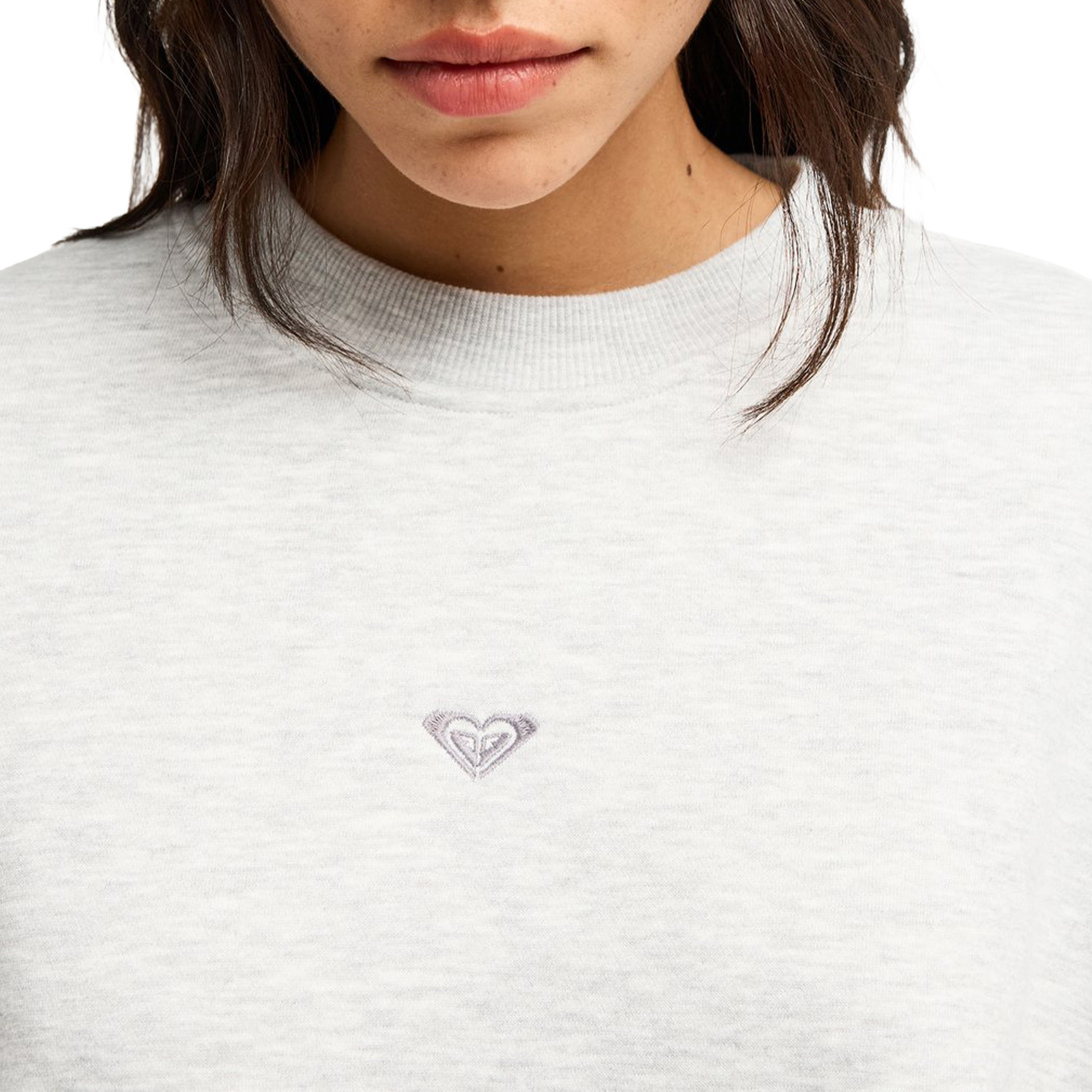 Roxy Sweat Solar Rush Light Grey Heather