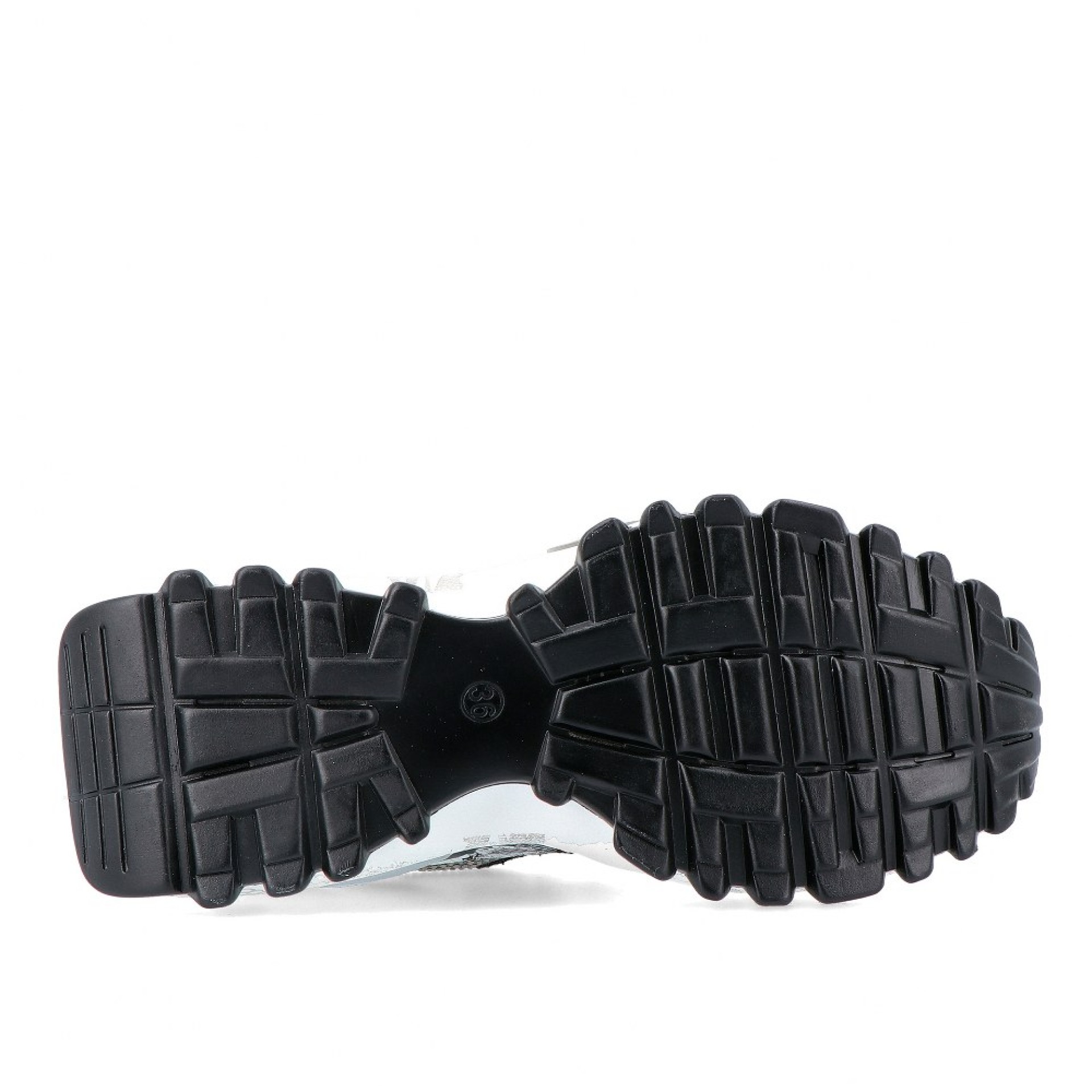 Exé Sneaker D190608-17 Black-silv