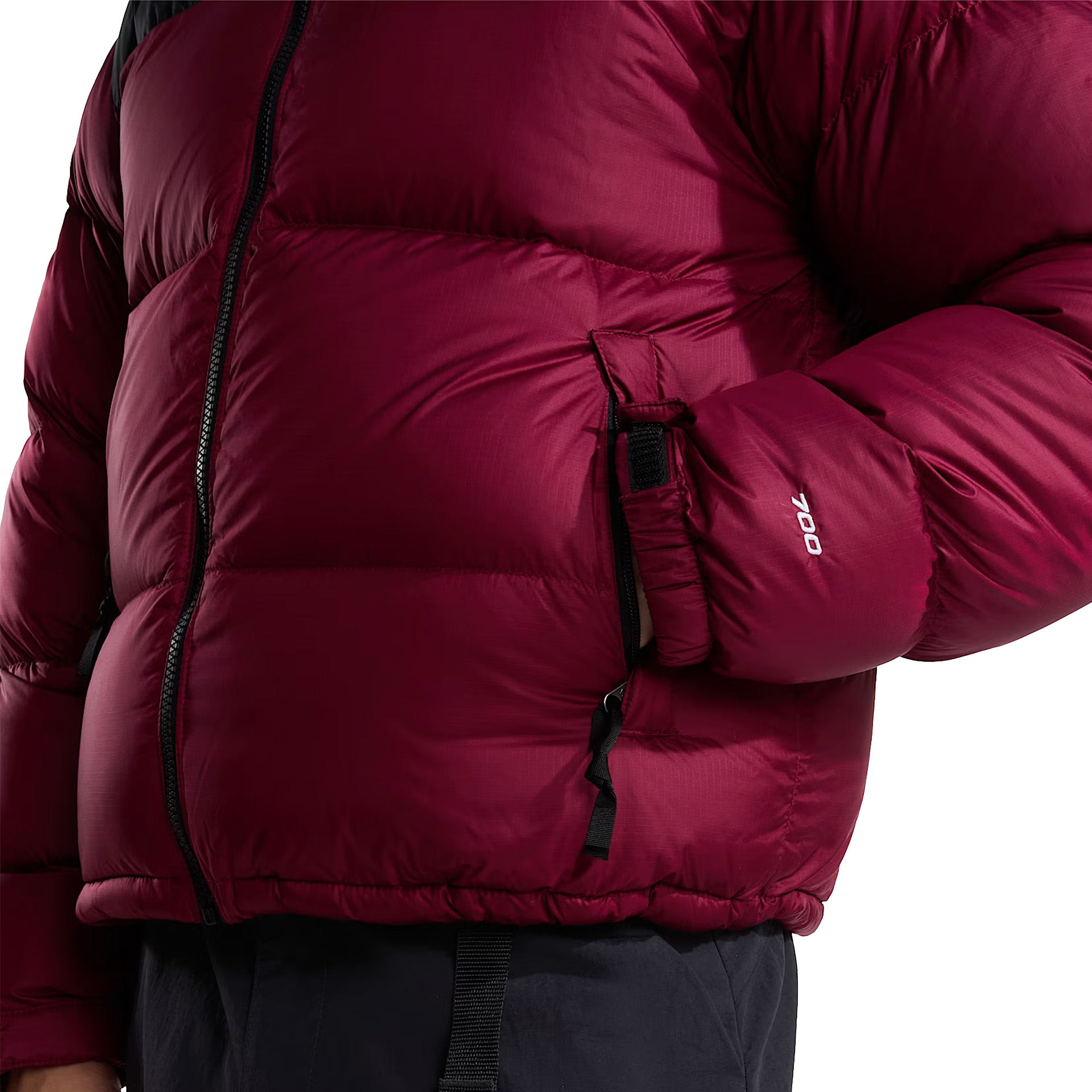 The North Face Casaco M 96 Retro Nuptse Burgundy Crush