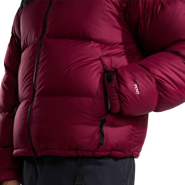 The North Face Casaco M 96 Retro Nuptse Burgundy Crush