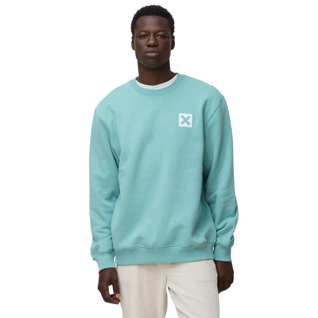 Blue Banana Sweat Nature Crew Dusty Acqua