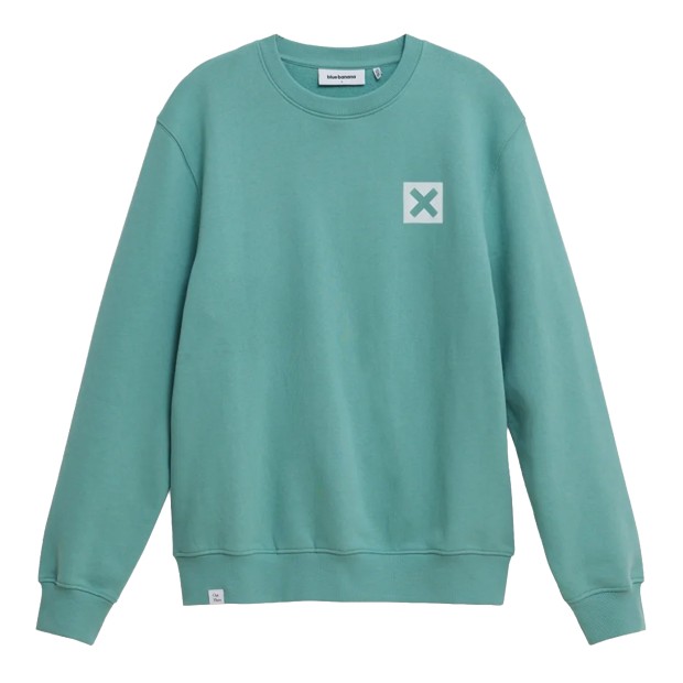 Blue Banana Sweat Nature Crew Dusty Acqua