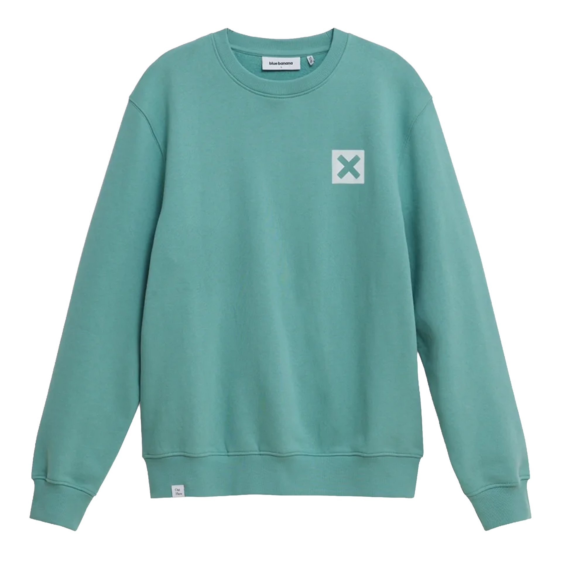 Blue Banana Sweat Nature Crew Dusty Acqua
