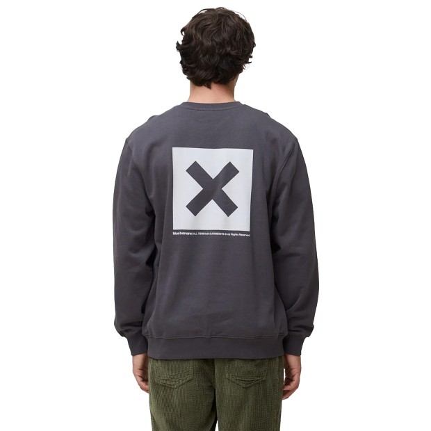 Blue Banana Sweat Nature Crew Anthracite