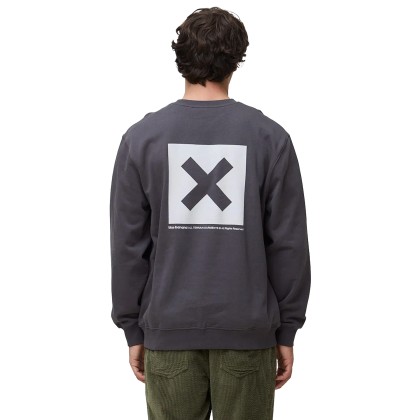 Blue Banana Sweat Nature Crew Anthracite Blue Banana Sweat Nature Crew Anthracite