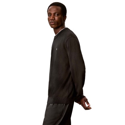 Calvin Klein Sweat Classic Cttn Crew Neck Black Calvin Klein Sweat Classic Cttn Crew Neck Black