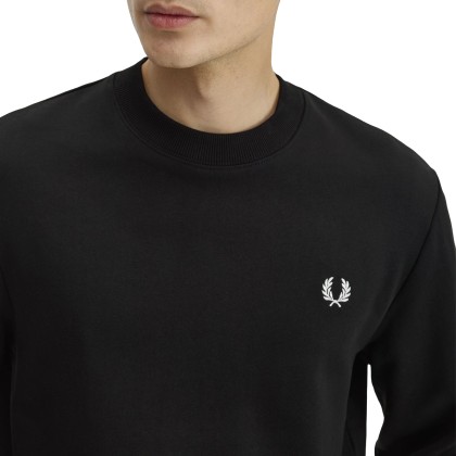 Fred Perry Sweat M7535-184 Black Fred Perry Sweat M7535-184 Black