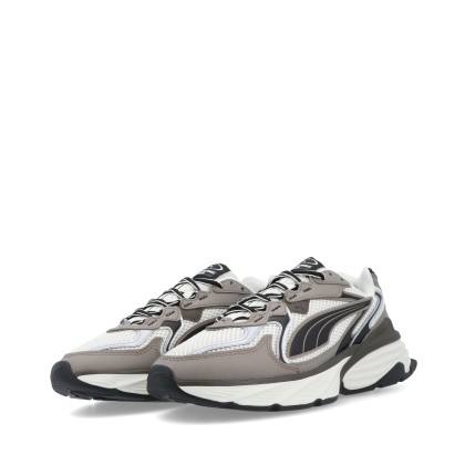 Puma Fade Nitro Ls Warm White-mouse Gray Puma Fade Nitro Ls Warm White-mouse Gray