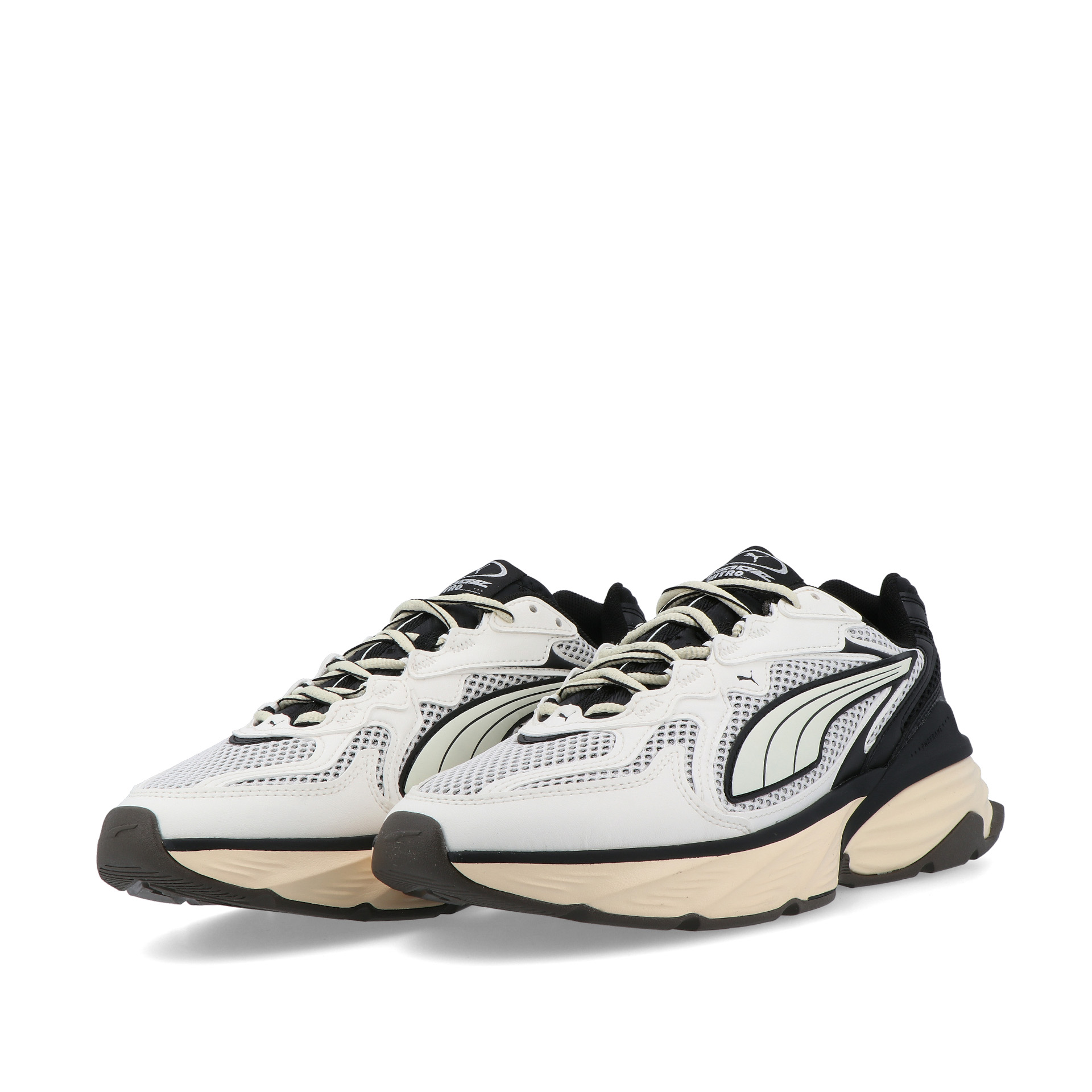 Puma Fade Nitro Ls Warm White-black