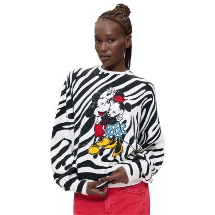 Desigual Camisola Hug Mickey Crudo