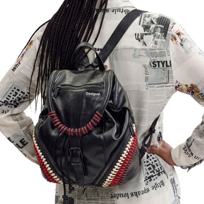 Desigual Mochila Sonique Tula Mini Negro Desigual Mochila Sonique Tula Mini Negro