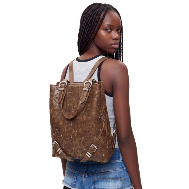 Desigual Mochila Coriolis Sumy Straight Cuero West