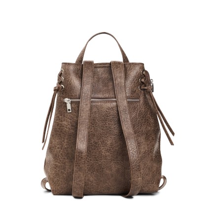 Desigual Mochila Luena Nf Half Logo Marron Oscuro Desigual Mochila Luena Nf Half Logo Marron Oscuro