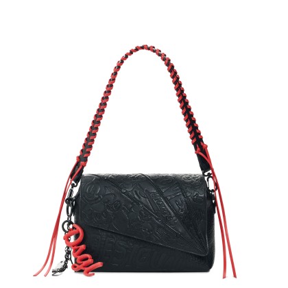 Desigual Mala All Mickey Phuket Mini Soft Negro Desigual Mala All Mickey Phuket Mini Soft Negro