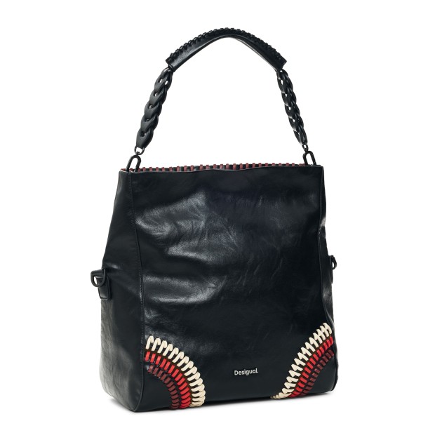 Desigual Mala Sonique Loverty Negro