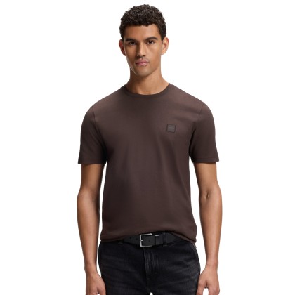 BOSS T-shirt Tales Dark Brown