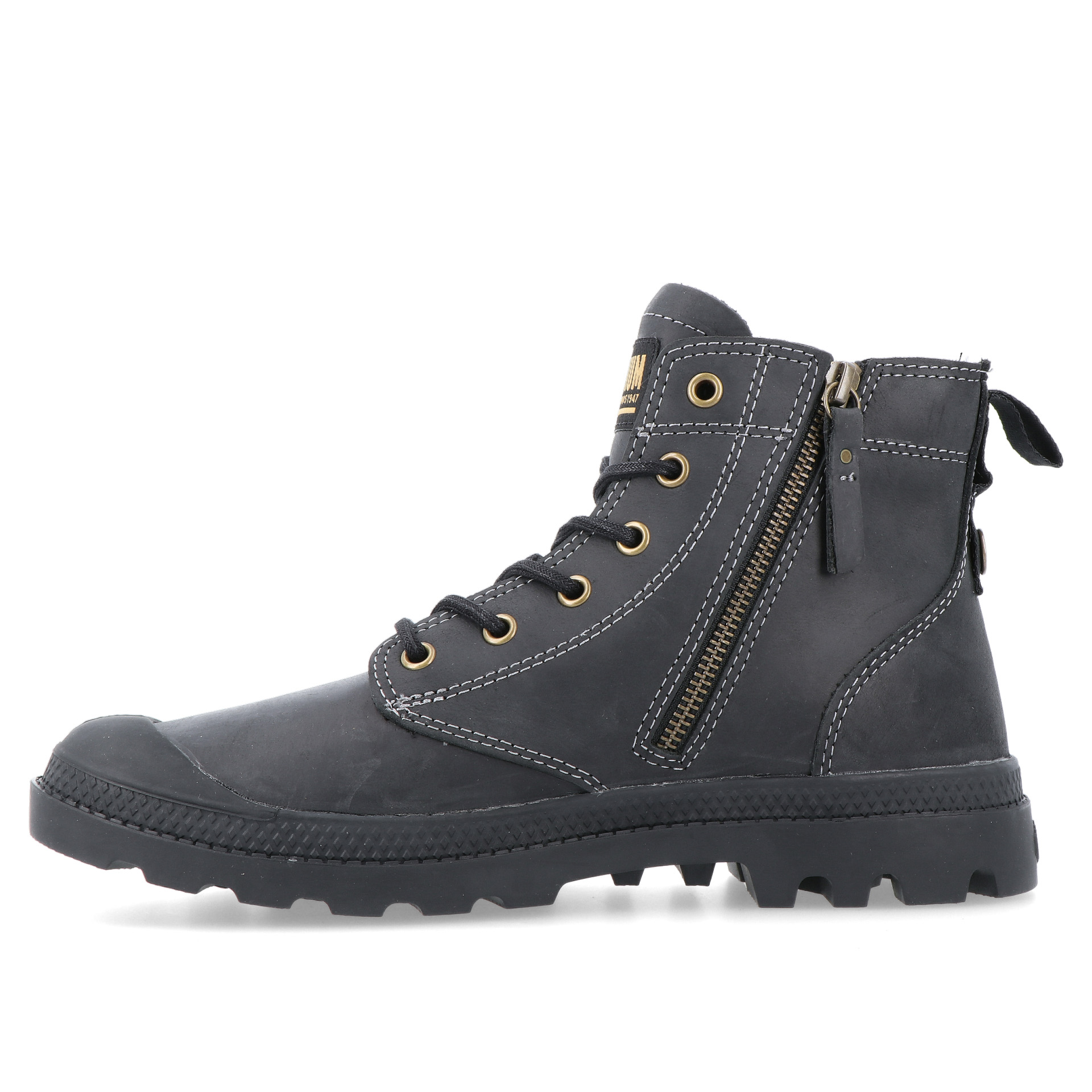 Palladium Pampa Zip Leather Legacy Black