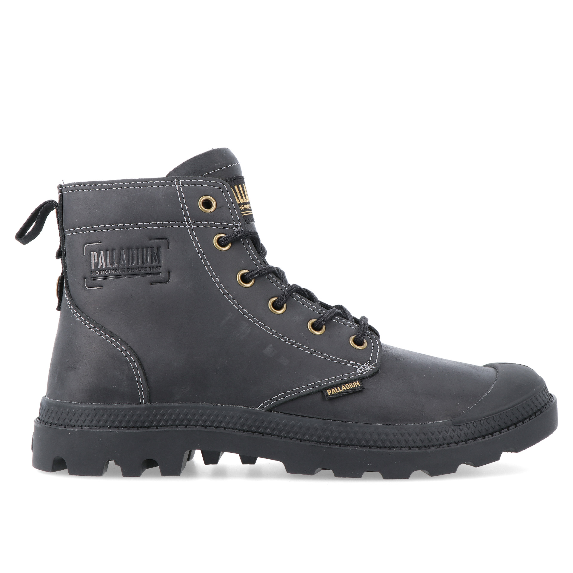 Palladium Pampa Zip Leather Legacy Black