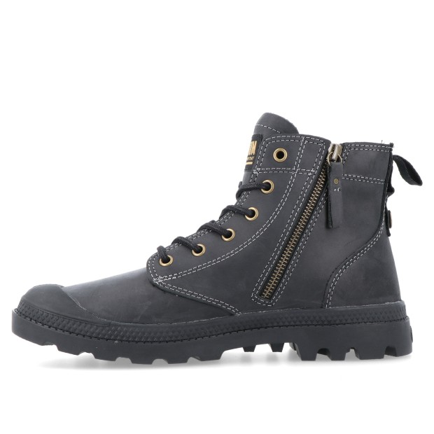 Palladium Pampa Zip Leather Legacy Black