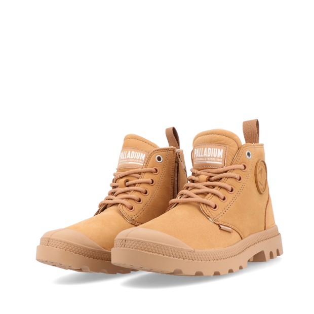 Palladium Pampa Hi Zip Nubuck 2 Dear Brown