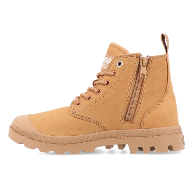 Palladium Pampa Hi Zip Nubuck 2 Dear Brown