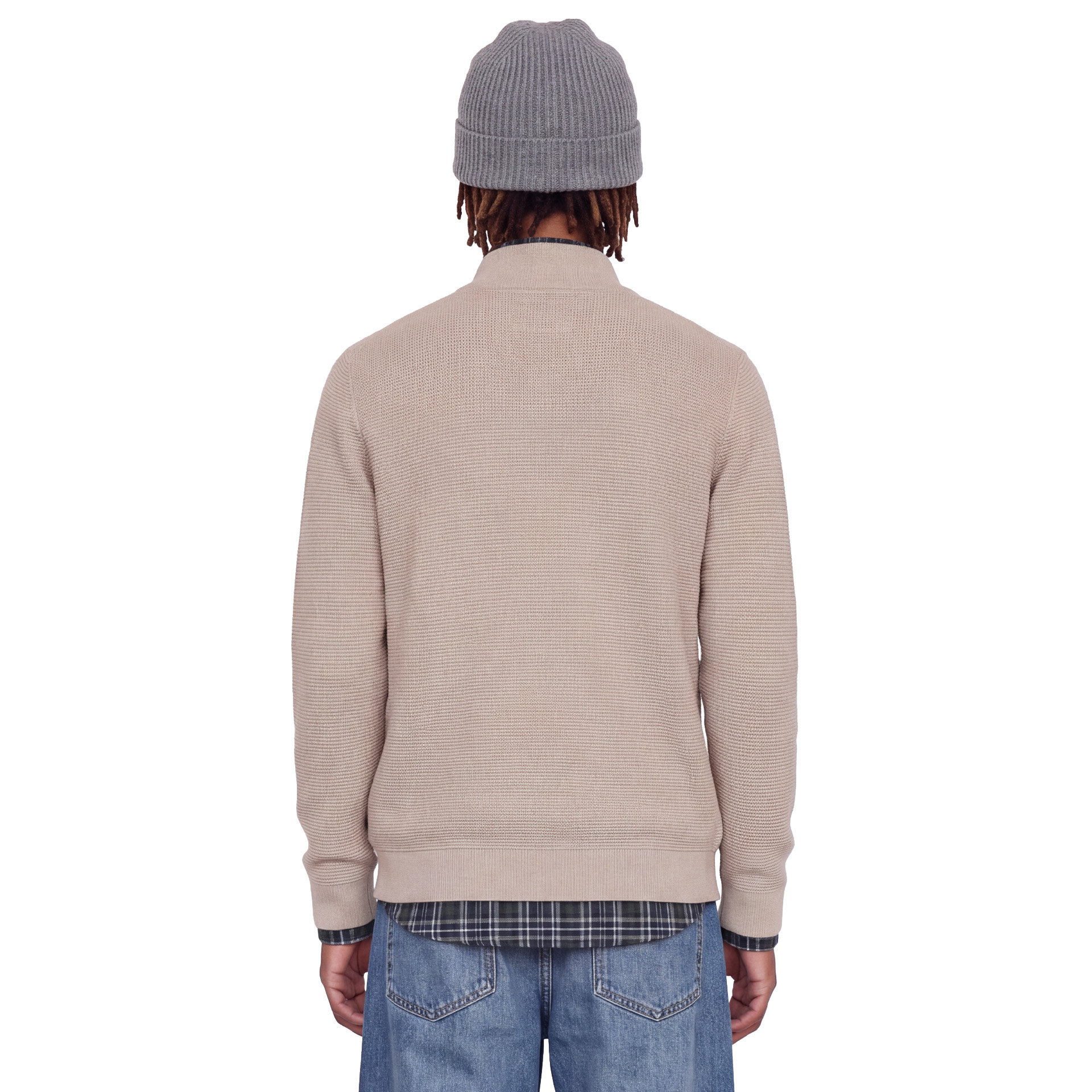 Jack & Jones Casaco Ryan Knit Full Zip Plaza Taupe