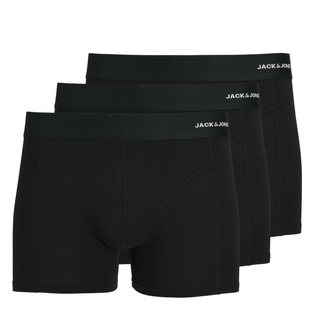 Jack & Jones Boxers Basic Bamboo 3 Pack Black Black - Black
