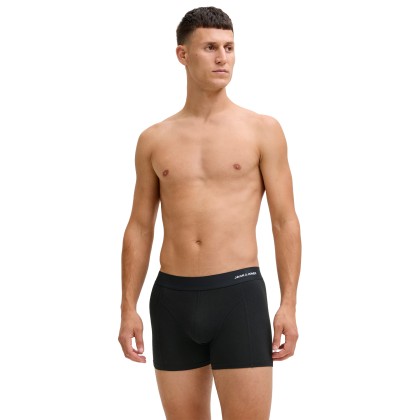 Jack & Jones Boxers Basic Bamboo 3 Pack Black Black - Black