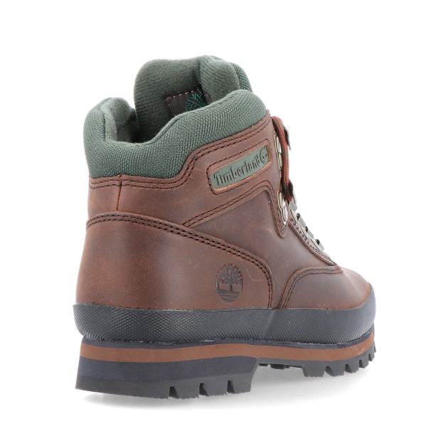 Timberland Euro Hiker Mid Lace Up Dark Brown Full Grain