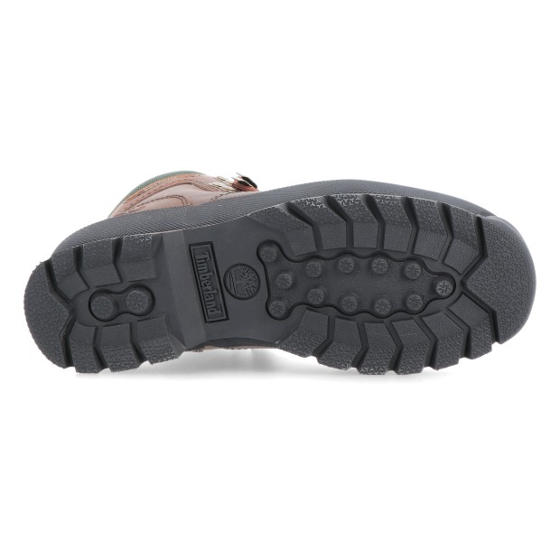 Timberland Euro Hiker Mid Lace Up Dark Brown Full Grain